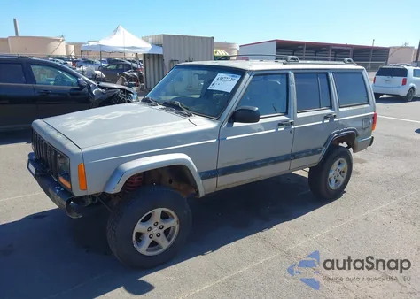 2001 Jeep Cherokee Sport из США, поврежденный, VIN 1J4FT48S51L545667